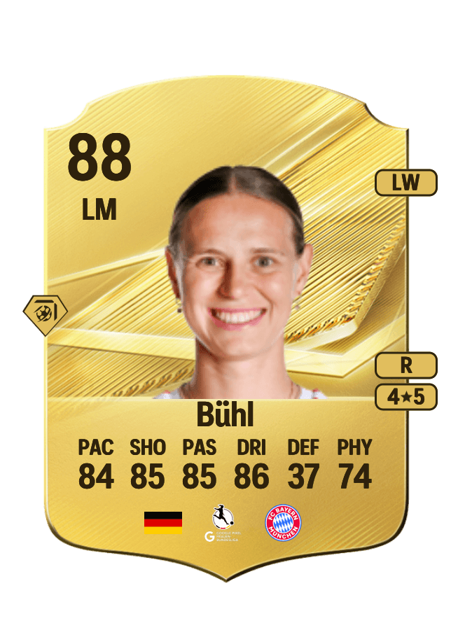 Klara Bühl card