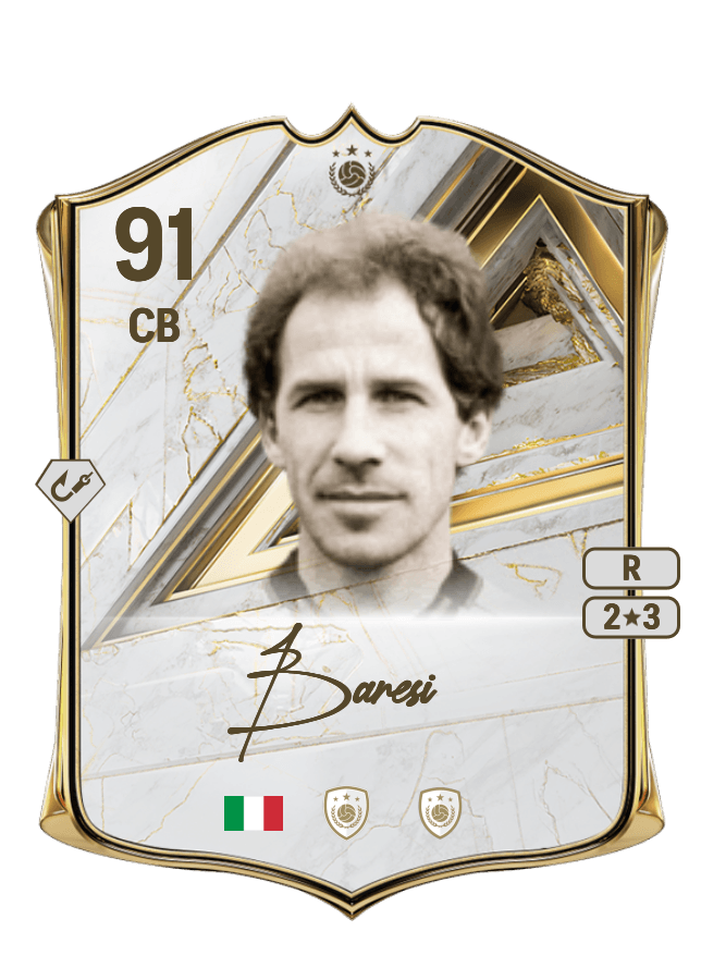 Franco Baresi card