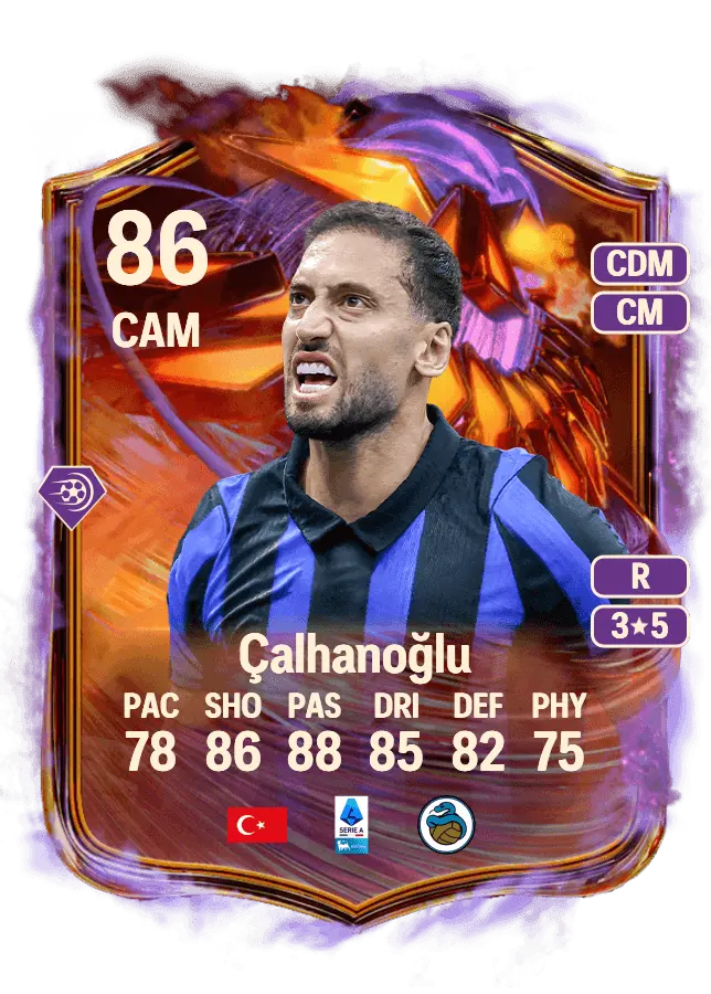 Hakan Çalhanoğlu card
