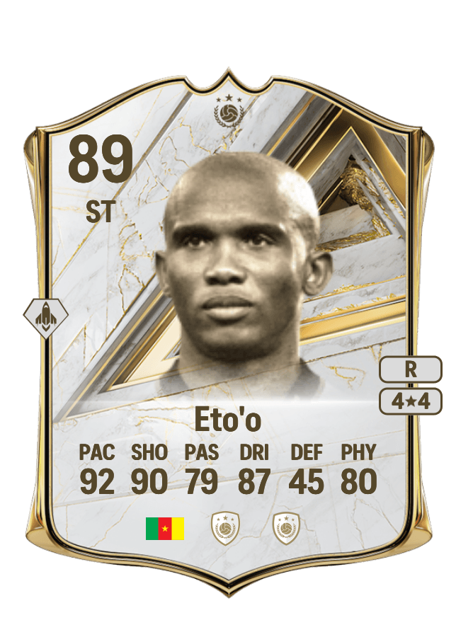 Samuel Eto'o card