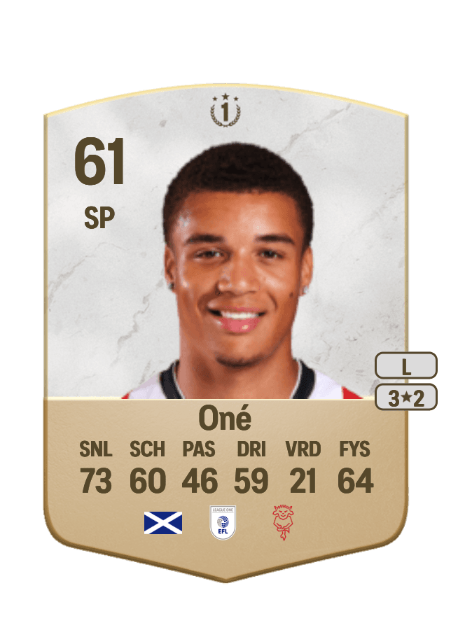 Ryan Oné card