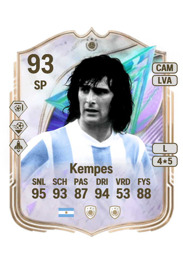 Mario Kempes card