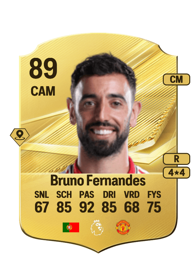 Bruno Fernandes card