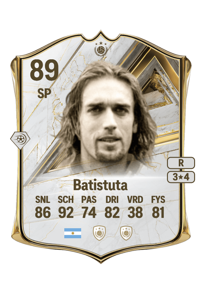 Gabriel Batistuta card