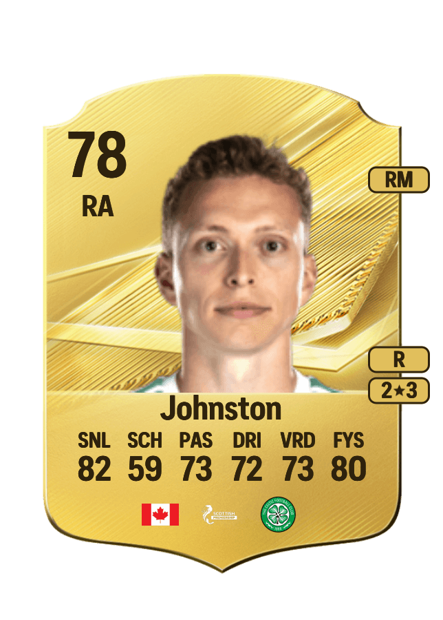 Alistair Johnston card