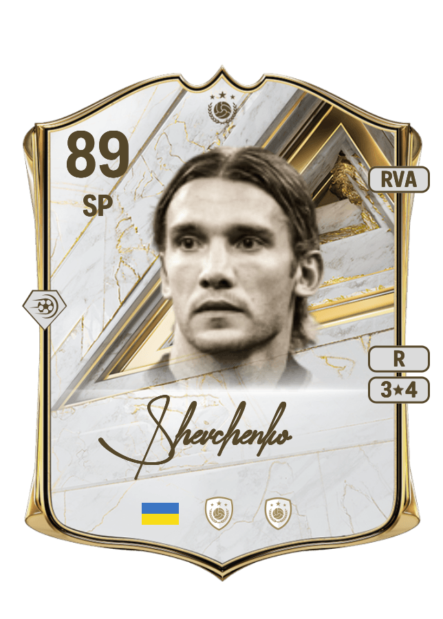 Andriy Shevchenko card