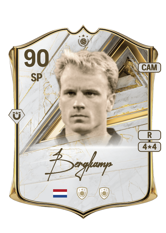 Dennis Bergkamp card