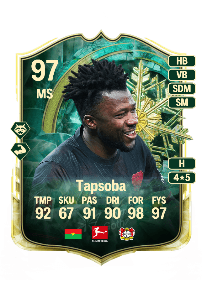 Edmond Tapsoba card
