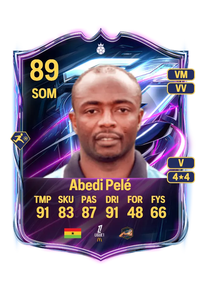 Abedi Pelé card