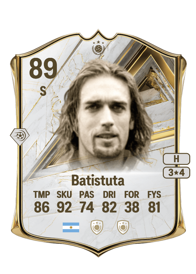 Gabriel Batistuta card