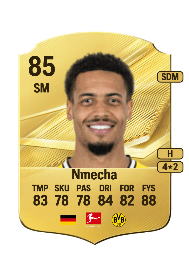 Felix Nmecha card
