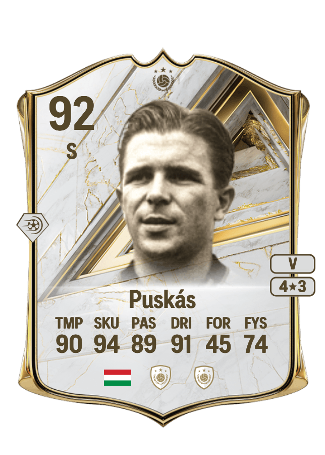 Ferenc Puskás card