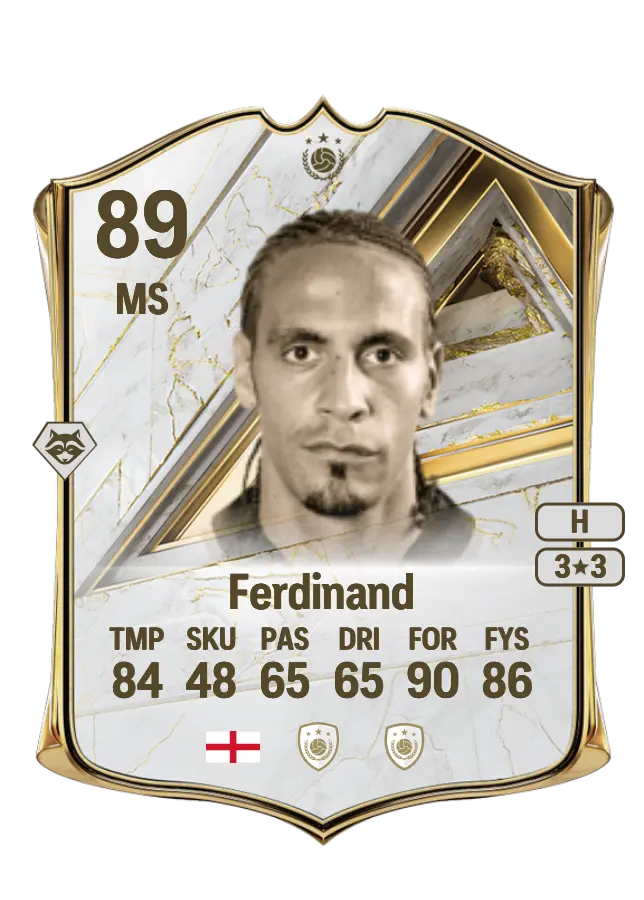 Rio Ferdinand card
