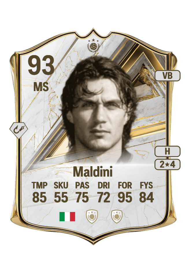 Paolo Maldini card