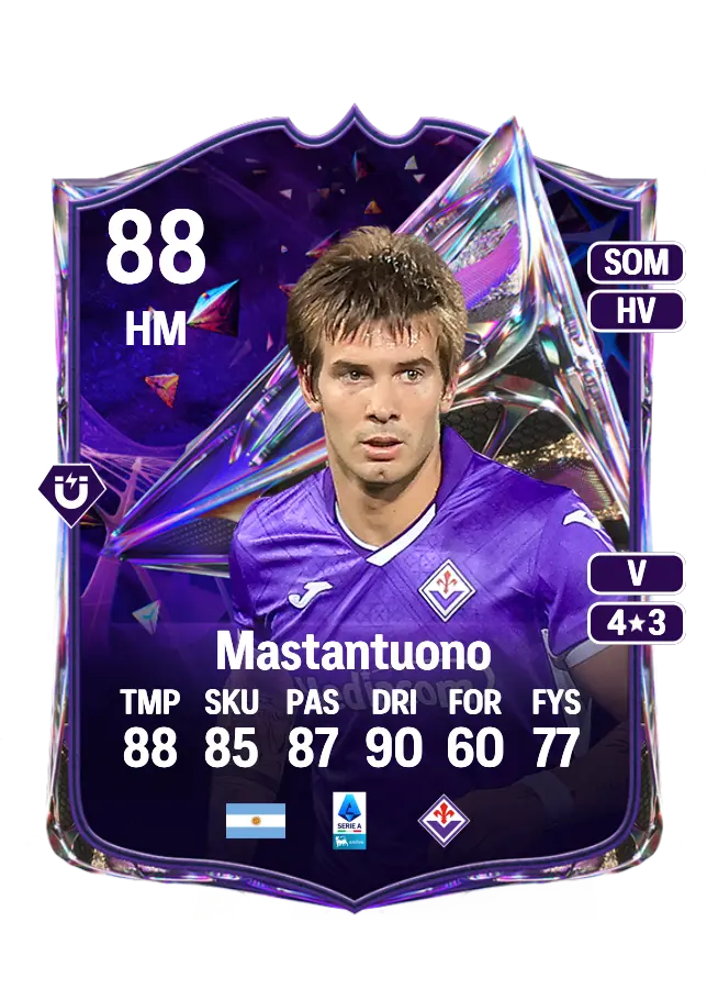 Franco Mastantuono card