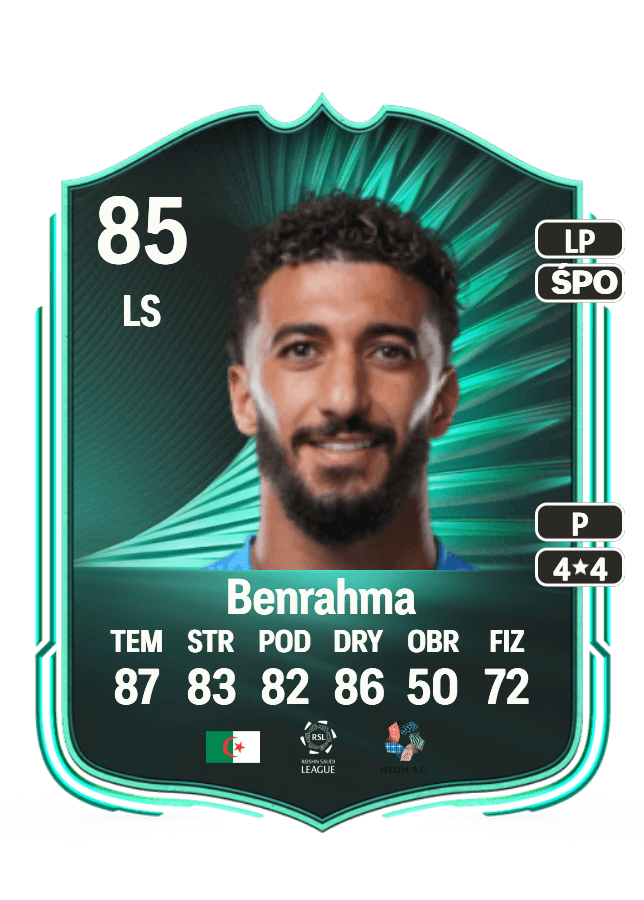 Saïd Benrahma card