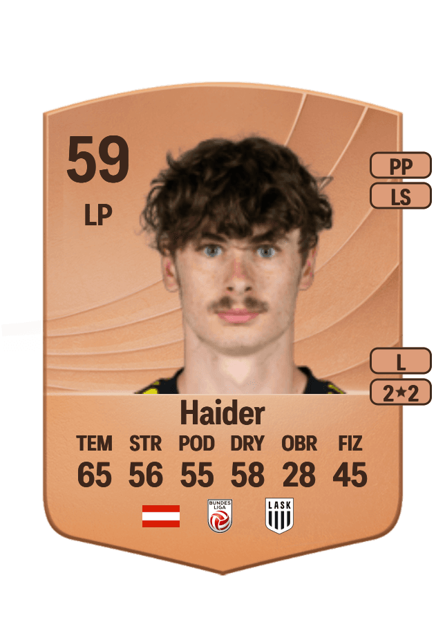 Armin Haider card