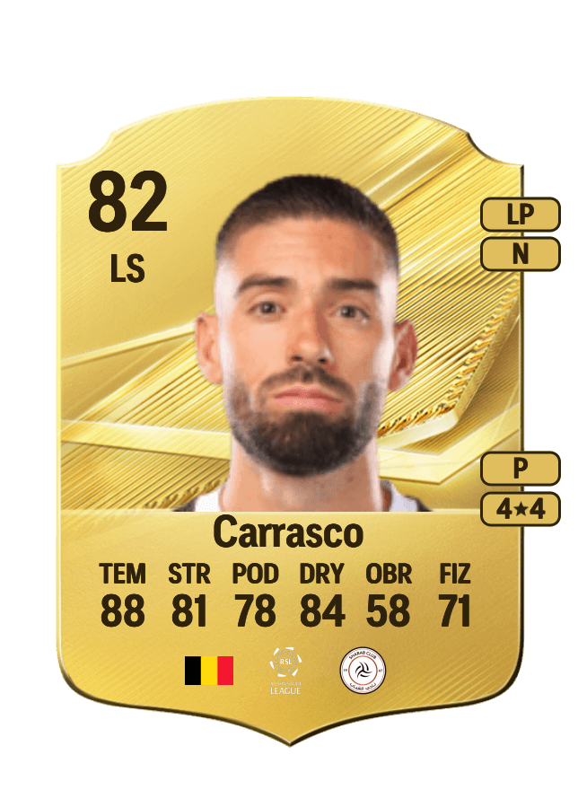 Yannick Carrasco card