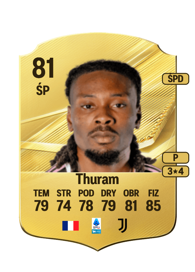 Khéphren Thuram card