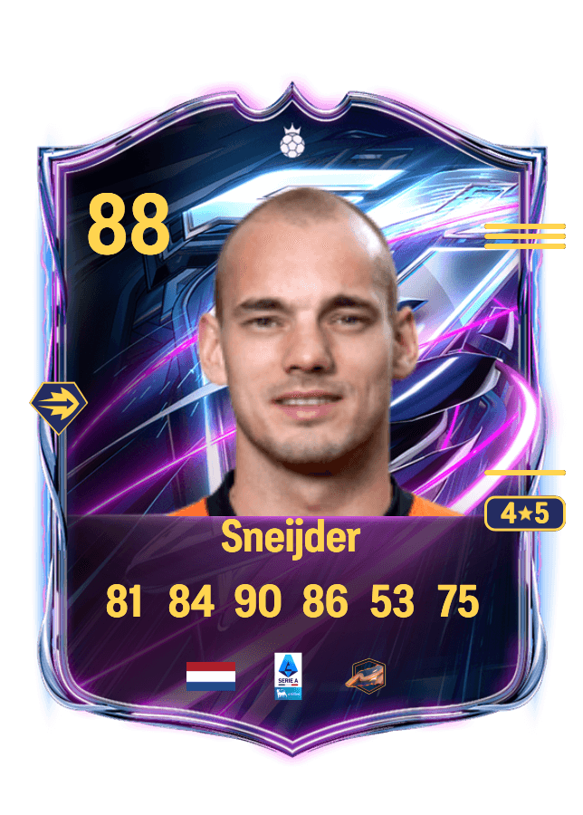 Wesley Sneijder card