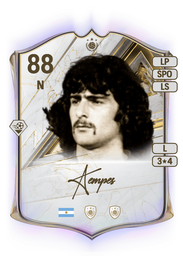 Mario Kempes card