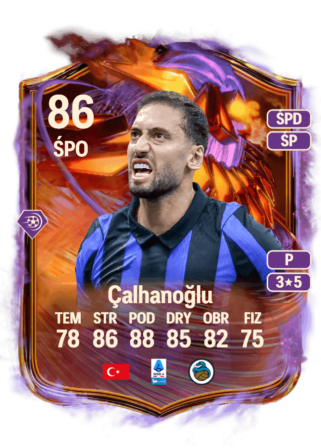 Hakan Çalhanoğlu card
