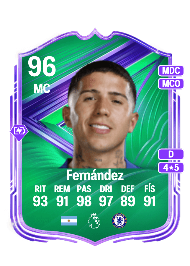 Enzo Fernández card