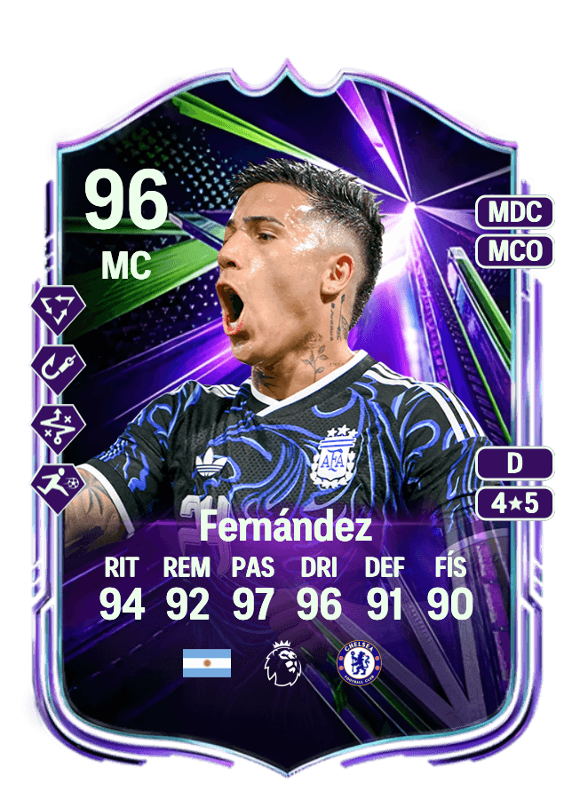 Enzo Fernández card