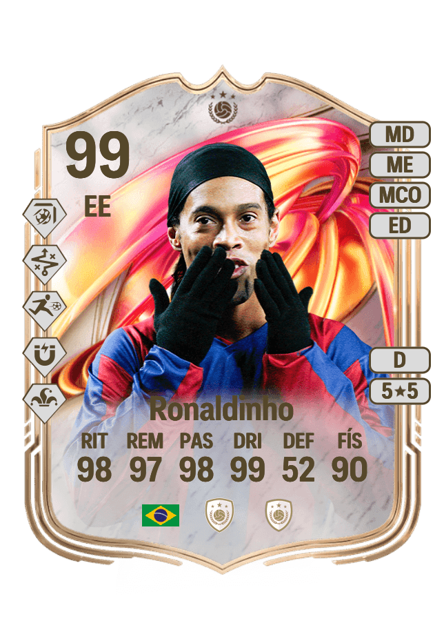 Ronaldinho card