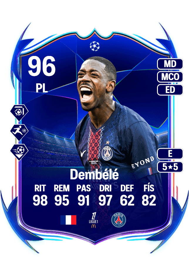 Ousmane Dembélé card