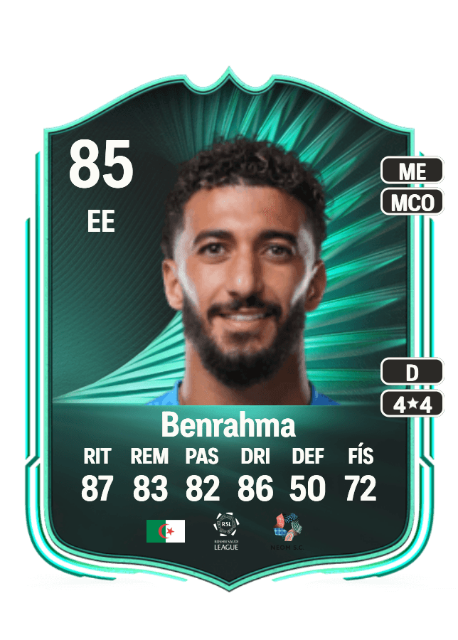 Saïd Benrahma card