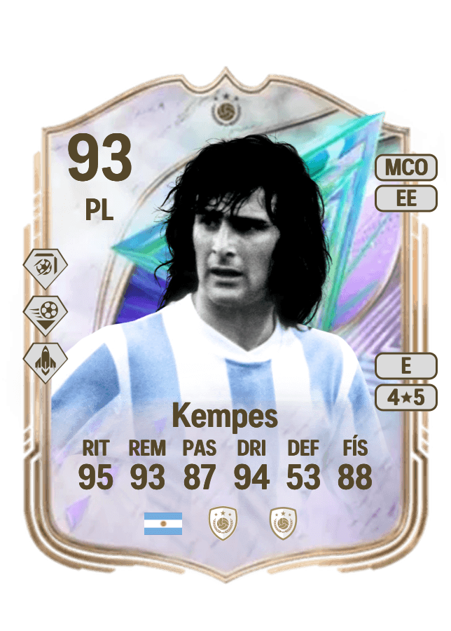 Mario Kempes card