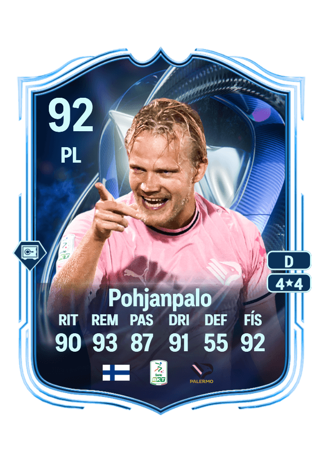 Joel Pohjanpalo card