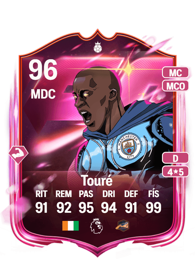 Yaya Touré card