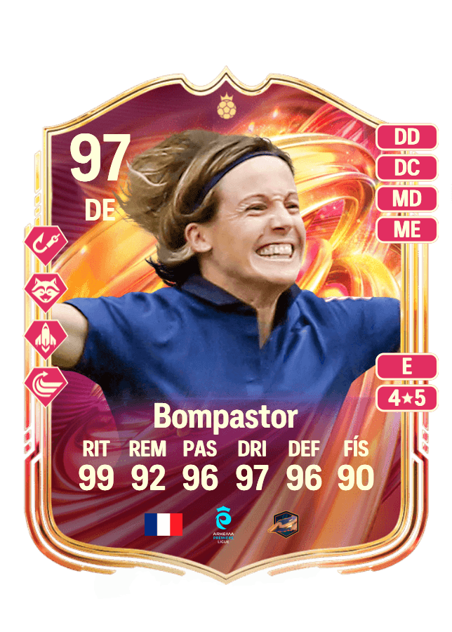 Sonia Bompastor card