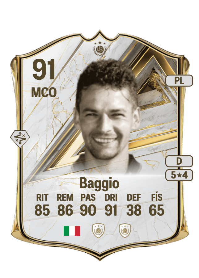 Roberto Baggio card