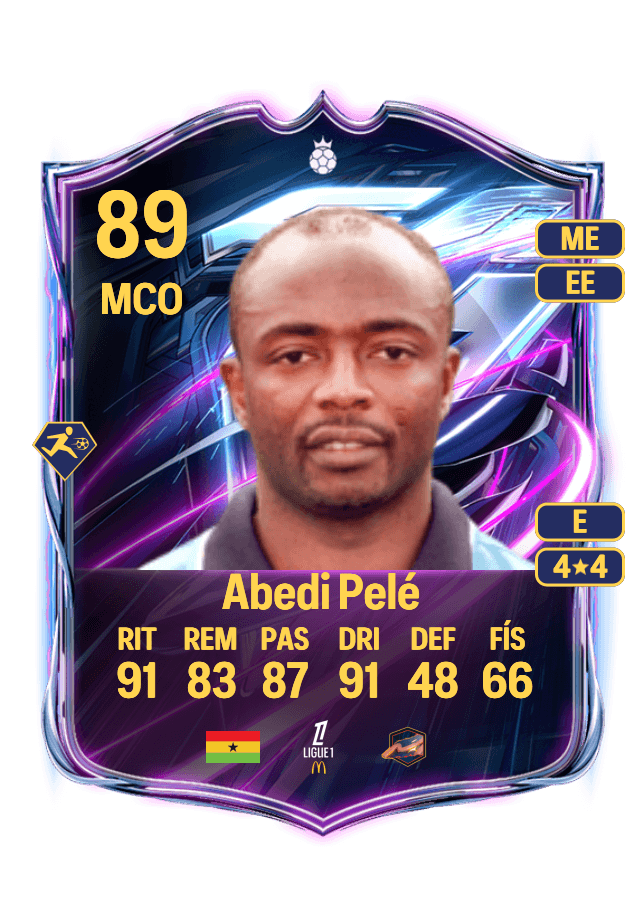 Abedi Pelé card