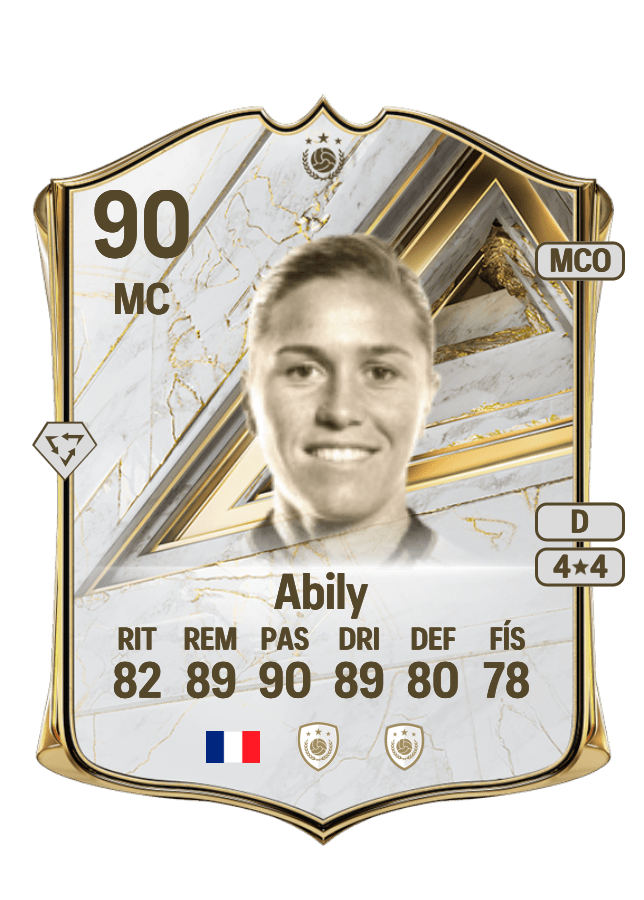 Camille Abily card