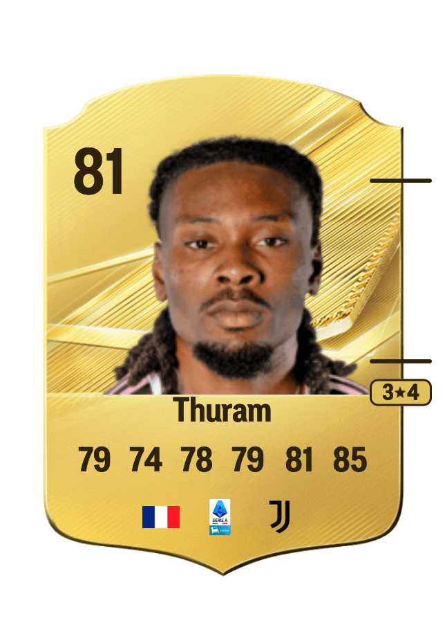 Khéphren Thuram card