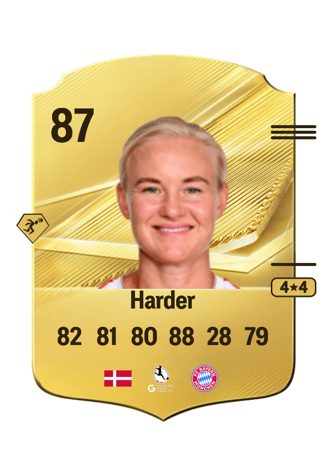 Pernille Harder card
