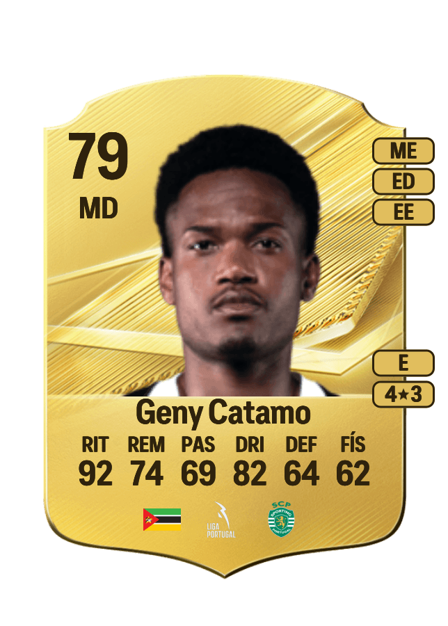 Geny Catamo card