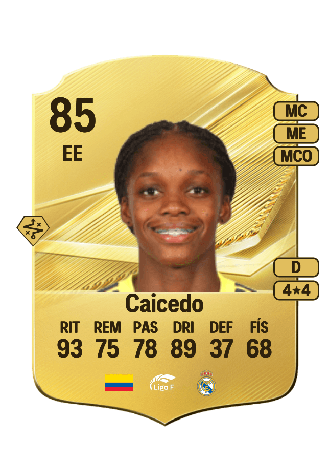 Linda Caicedo card
