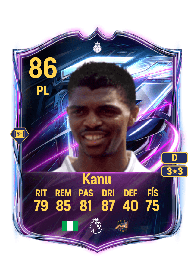 Nwankwo Kanu card