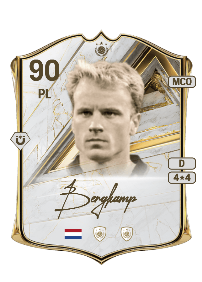 Dennis Bergkamp card
