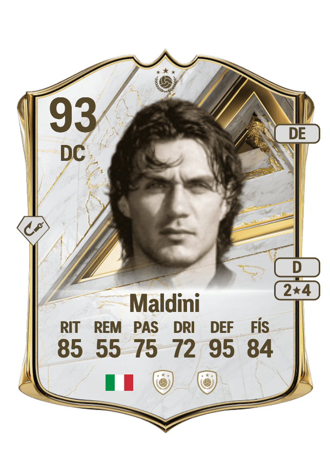 Paolo Maldini card