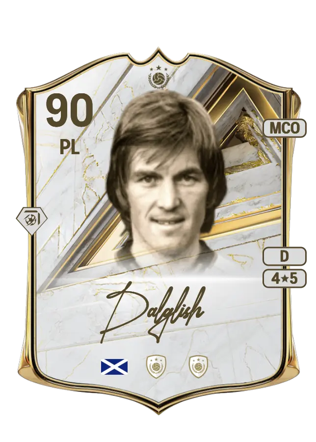Kenny Dalglish card