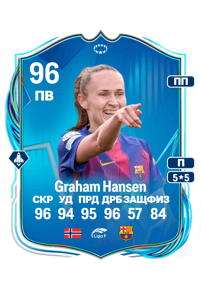 Caroline Graham Hansen card