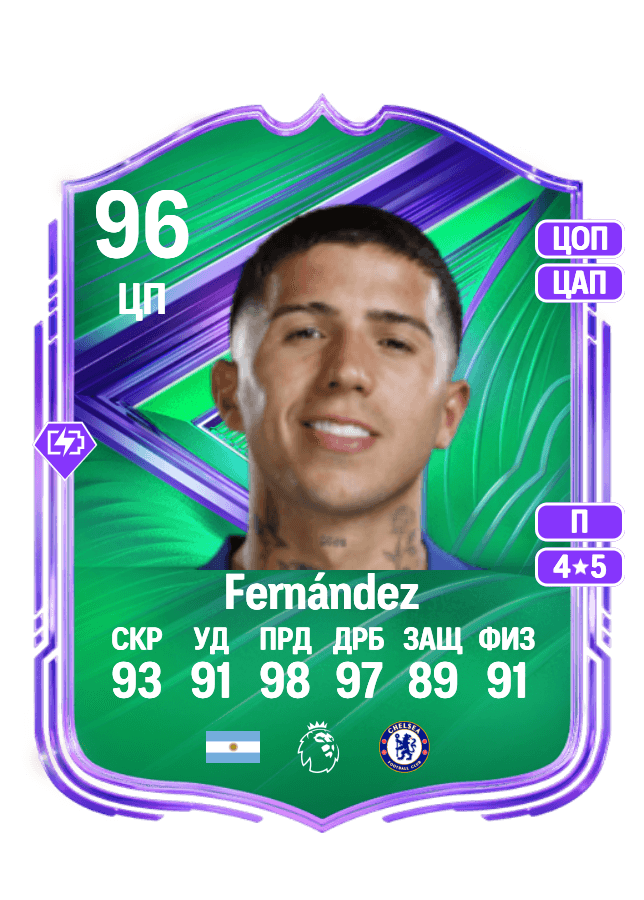 Enzo Fernández card