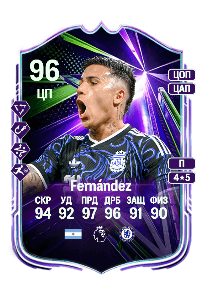 Enzo Fernández card
