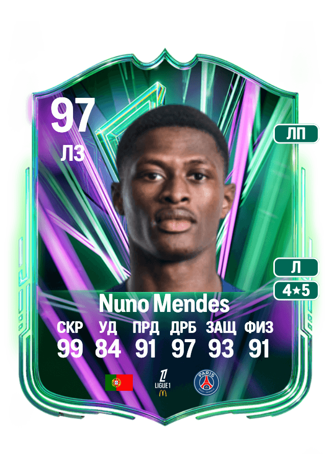 Nuno Mendes card